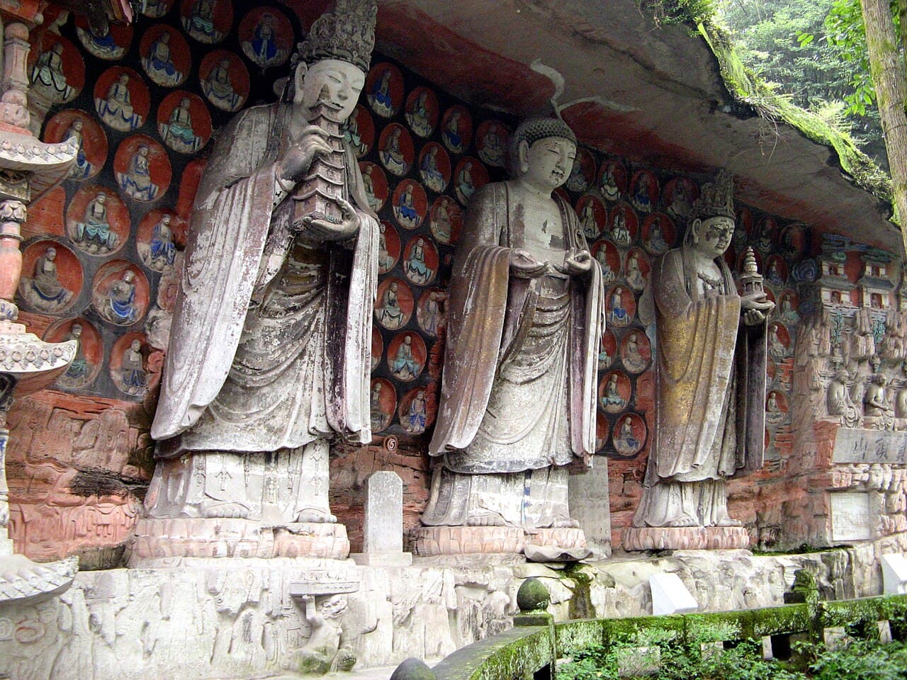 宝顶山摩崖造像 来自 Wikimedia Commons