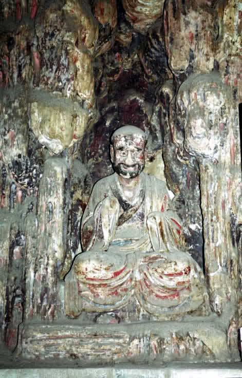 保圣寺罗汉塑像 来自 Wikimedia Commons