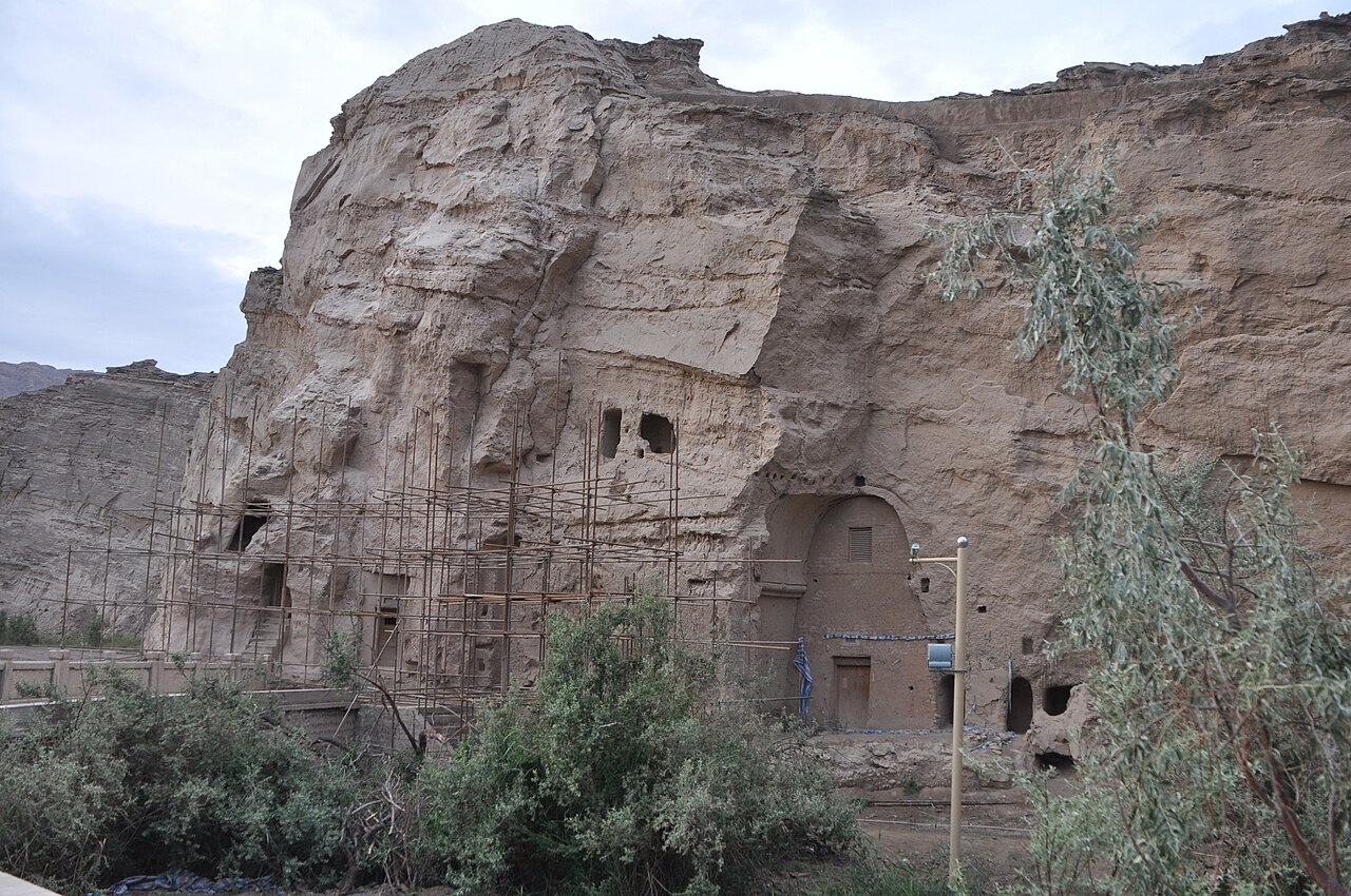 库木吐喇千佛洞 来自 Wikimedia Commons